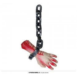 PENDENTE MANO CON CATENA 40cm