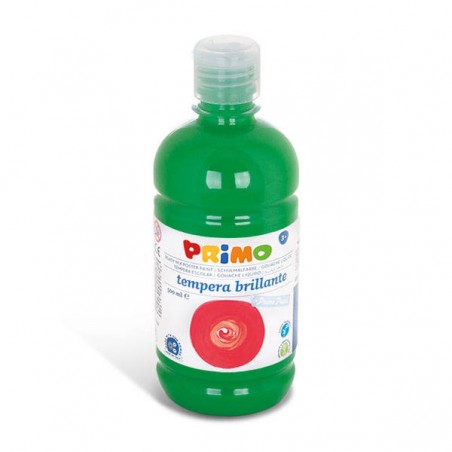 TEMPERA IN BOTTIGLIA 500ml PRIMO VERDE BRILLANTE 610