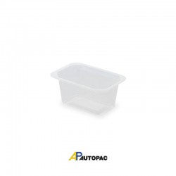 VASCHETTE PP TERMOSALDABILI 137x95x63mm G63P 125pz...