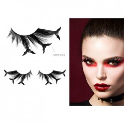 CIGLIA FINTE CON PIPISTRELLI