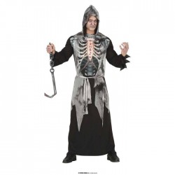 COSTUME HOODED SKELETON TG.L 52-54
