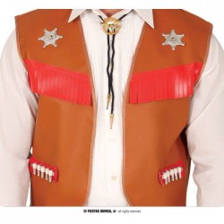 GILET COWBOY ADULTO
