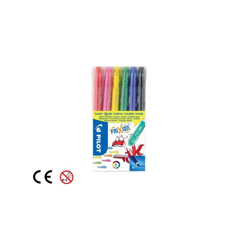 PENNARELLI FRIXION COLORS PILOT 6pz