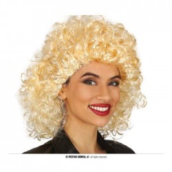 PARRUCCA CAPELLI BIONDI RICCI