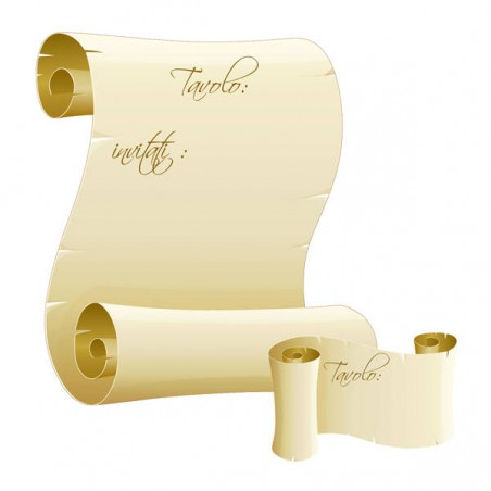 TABLEAU PER CERIMONIA 6PZ + 6 SEGNATAVOLO ELEGANCE