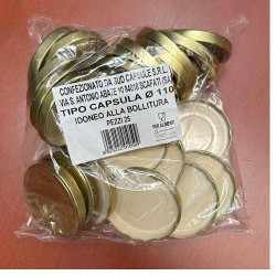 CAPSULA PER VASETTI VETRO ø110 25pz