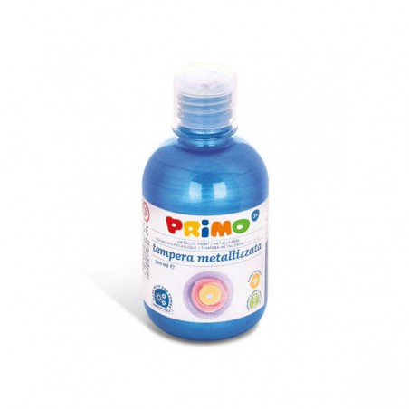 TEMPERA IN BOTTIGLIA 300ml METALLIZZATA BLU OLTREMARE 500 PRIMO