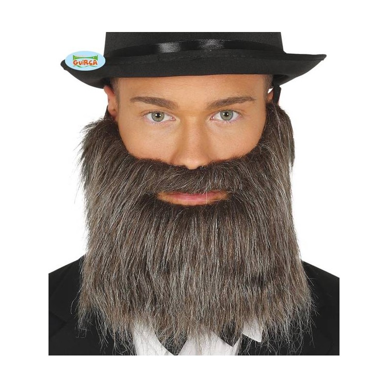 BARBA E BAFFI GRIGI CON GOMMA ELASTICA