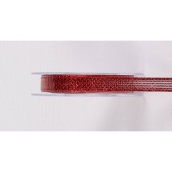 NASTRO BRILLANTE mm25x25mt COL.31 ROSSO