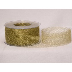 NASTRO LUREX ANTARES mm40x25mt COL.102 ORO