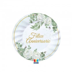 PIATTI DESSERT ø20cm FELICE ANNIVERSARIO EUCALIPTO 6pz
