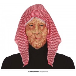 MASCHERA VECCHIA CON CAPPUCCIO PVC