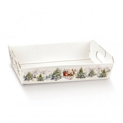 VASSOIO CESTO 35x26x7cm PAESAGGIO