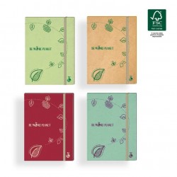 CARTELLA PORTADOCUMENTI C/ELASTICO BE MORE PLANET DORSO 3cm