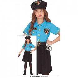 COSTUME POLIZIOTTA BIMBA 7-9 ANNI