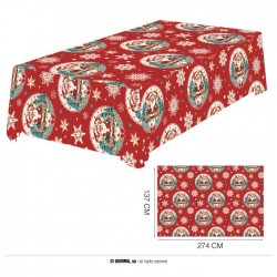 TOVAGLIA BABBO NATALE 137x274cm