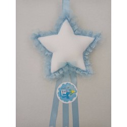 FIOCCO NASCITA STELLA CELESTE F071-C