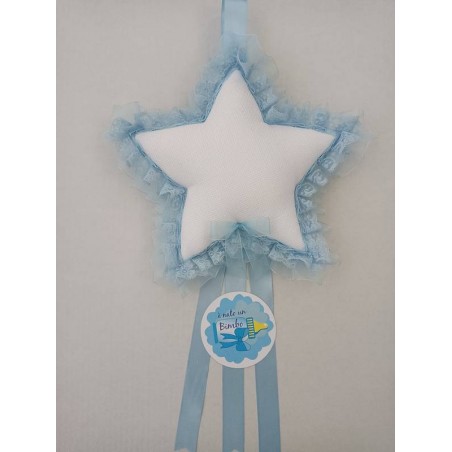 FIOCCO NASCITA STELLA CELESTE F071-C