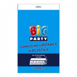 GONNA TAVOLO TURCHESE TABLESKIRT 73x426cm