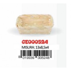 CESTO MINI VIMINI NATURAL 13x8,5x4cm