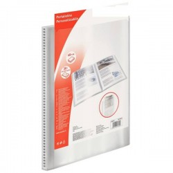 PORTALISTINO C/TASCA PERSONALIZZABILE MY DESK 23,8x31cm 80 BUSTE