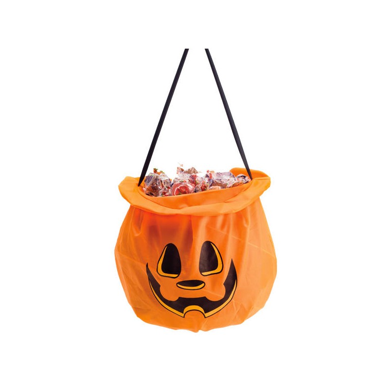 CESTINO ZUCCA IN TESSUTO 18X15cm