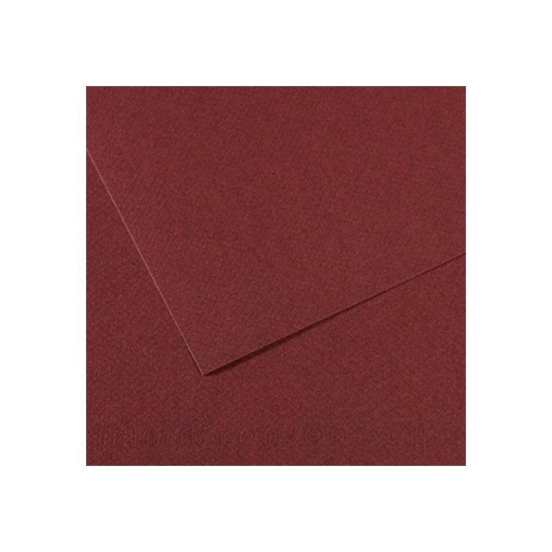 CARTONCINO MI-TEINTES CANSON A4 50fg 160gr LIE DE VIN 503