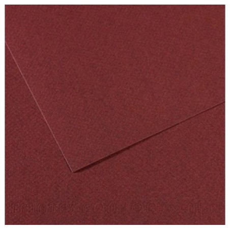 CARTONCINO MI-TEINTES CANSON A4 50fg 160gr LIE DE VIN 503