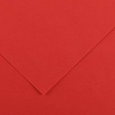 CARTONCINO MI-TEINTES CANSON A4 50fg 160gr ROUGE VIF 505