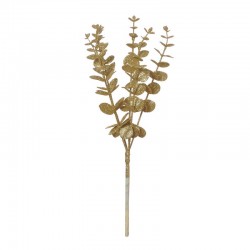 RAMO EUCALYPTUS GLITTER ORO 40cm