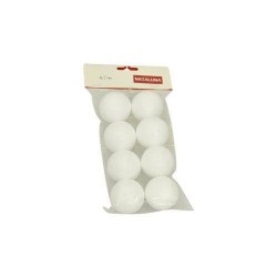 SFERA IN POLISTIROLO DECOUPAGE  ø4,5cm 8pz