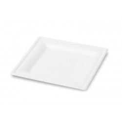 PIATTI QUADRATI POLPA 20x20cm BIODEGRADABILI 50pz BYò