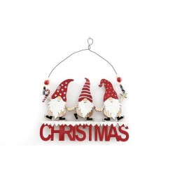 DECORAZIONE DA APPENDERE 3 BABBO NATALE