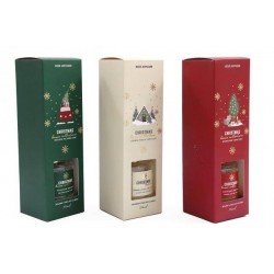 PROFUMATORE D'AMBIENTE C/STECCHI 100ml NATALIZIO 3ass.ti 1pz
