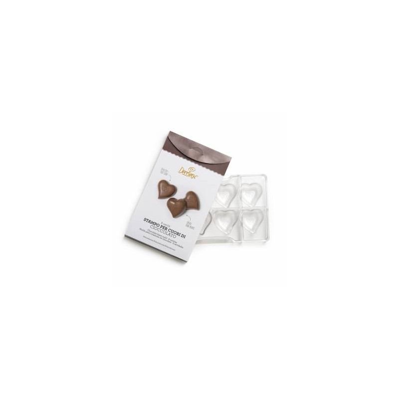 STAMPO POLICARBONATO CUORE 10 CAVITà 32,5x35mm