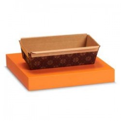 FORMA COTTURA PLUMCAKE 200x65x45mm 50pz 520065/LP