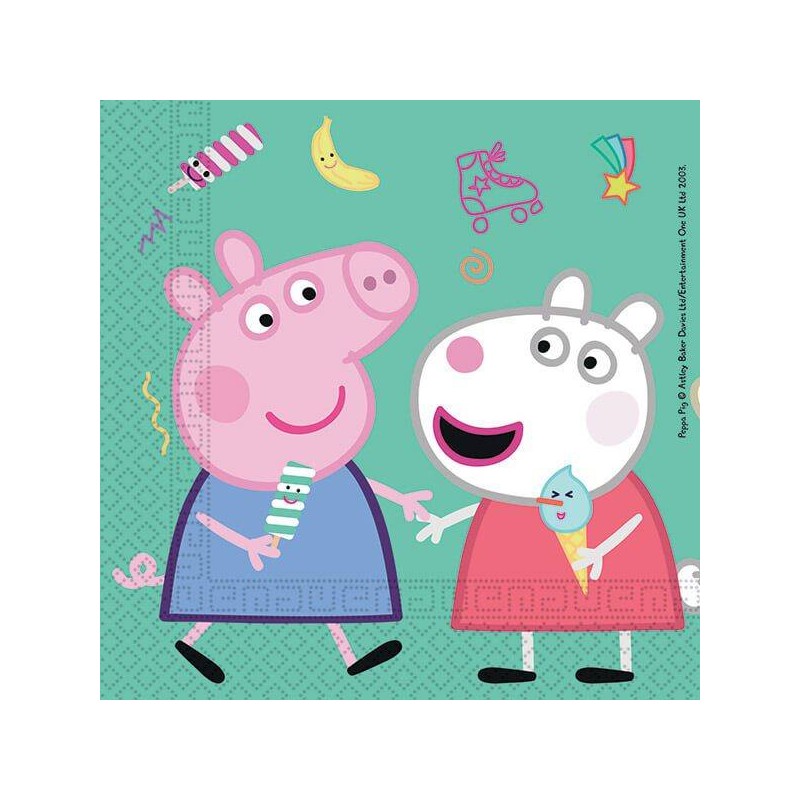 TOVAGLIOLI 33x33 PEPPA PIG MESSY PLAY 20pz