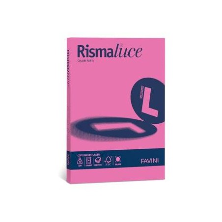CARTA A4 90gr RISMA COLOR 100fg CICLAMINO 58