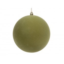 SFERA VERDE VELLUTINO Ø12cm