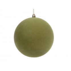 SFERA VERDE VELLUTINO Ø15cm