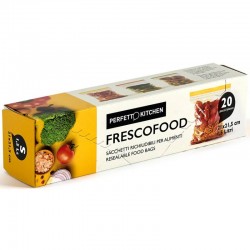 FRESCOFOOD BUSTA ERMETICA FRIGO/CONGELATORE 21x21,5cm 20pz