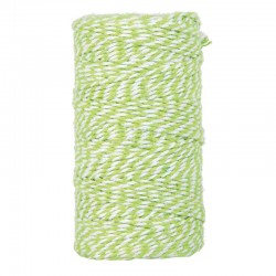 CORDINO BICOLORE mm2x100mt GREEN/WHITE