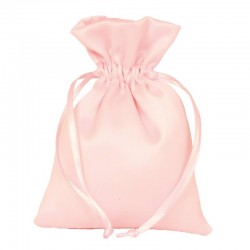 SACCHETTO MATT SATIN 9x12cm ROSA 10pz