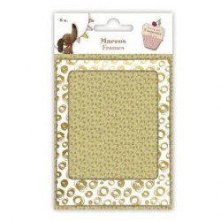 CORNICI IN CARTONCINO GOLD BUSQUETS 8pz