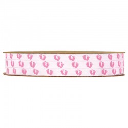 NASTRO ROSA BABY PIEDINI mm6x25mt