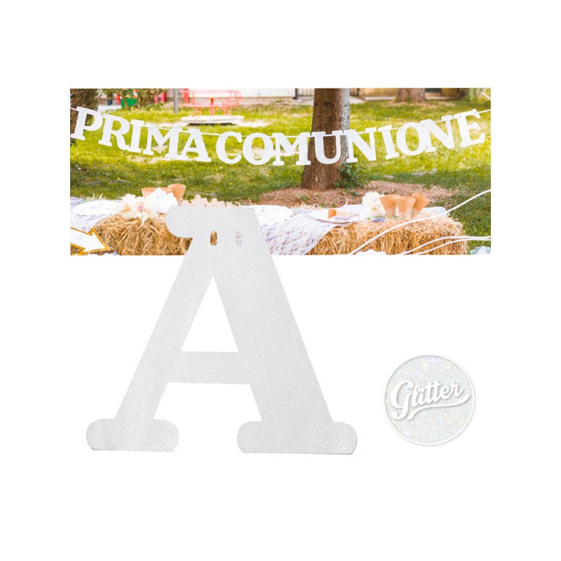 FESTONE PRIMA COMUNIONE BIANCO PERLA 3mt