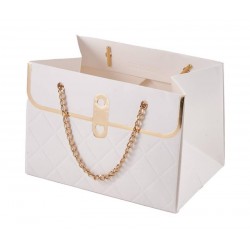 GIFT BOX C/CATENA ORO 15x10x10,5cm