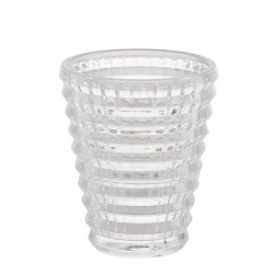BICCHIERE VASO IN VETRO TONDO ø10cm