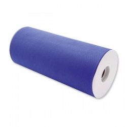 TULLE ROTOLO cm25x100mt BLU ELETTRICO BIG