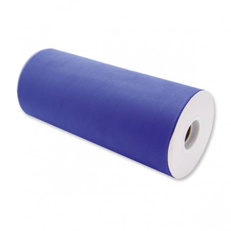 TULLE ROTOLO cm25x100mt BLU ELETTRICO BIG